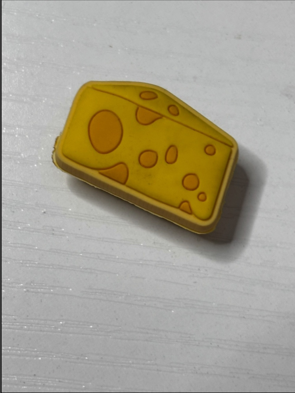 CROCS Yellow Cheese Jibbitz Charm